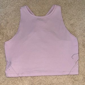 Athleta pink purple athletic top size xs